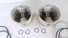 Harley Shovelhead 80  Standard Pistons Rings  Pins  Clips Set Of 2  1175 