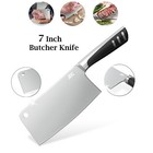 Butcher Knife Stainless Steel  Meat Cleaver 7  Professional Chef Kitchen Knife