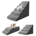 Dog Steps For High Bed 29 Inches Tall  Pet Dog Stairs Ramp Ladder For Doggie  