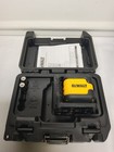 Dewalt  36 Ft  Red Self-leveling Cross Line Laser Level Batteries   Case Dw08802