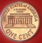 1971-p Us Lincoln Memorial Cent Red Bu From Original Roll Fast S h W tracking