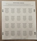 The Art Of Disney Celebration Stamp Sheet Mnh Stamps 37 Cents