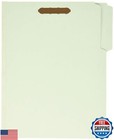 Pendaflex Letter Size File Folders With 2 Fasteners  Light Green  1-inch Expa