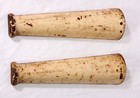 Industrial Vintage Metal Cabinet Tapered Legs Feet Cast Iron X2 Patina 50 s