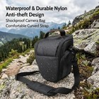 Dslr Slr Camera Shoulder Bag Case Shockproof Waterproof Carrying Bag Canon Nikon