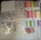 Queen And Company Fruit Stand Shaker Kit With Dies Stamps  6x6 Paper Packs New