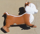 Vintage Playworld Systems Aluminum Ride On Playground Equip Disney Chip   Dale