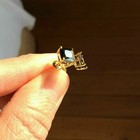 3tcw Princess Cut Black Lab Created Diamond Stud Earrings 14k Yellow Gold Plated