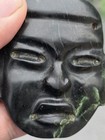 Wonderful Antique Precolumbian Jade Mask