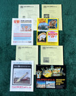 1974   1976 Hrubetz Carnival Ride Brochures X4 Price Lists Amusement Paratrooper