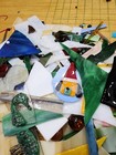 10   Pounds Of Stained Glass Pieces For Mosaics  Many Colors Box 3