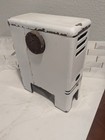 Cute Vintage Antique Art Deco White Porcelain Enamel Bathroom Gas Space Heater
