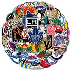 50 Pcs Nhl Ice Hockey Teams Logo Decal Vinyl Stickers Set Skateboard laptop