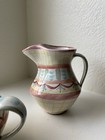 Mackenzie Childs Pottery Creamer   Sugar Bowl Set Floral