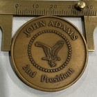 John Adams 2nd President Of The United States Coin Medal