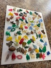 Huge Lot 100  Cracker Jack Charms Vintage Celluloid Japan Toys Variety 40s-50s