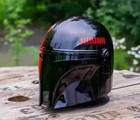 Medieval Star Wars The Black Series Mandalorian Steel Helmet Larp Costume Gift