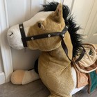 Rare Animal Alley Plush Stuffed Brown Pony Race Horse Giant Jumbo Large Xl  55 