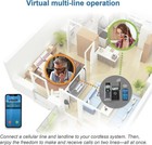 Vtech Cordless Home Phone 4 Handsets Answering Machine Call Block Bluetooth