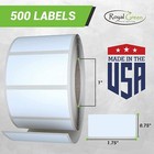 Rectangular Color Coding Lables In Rolls 1 57 Inch X 0 75 Inch 500 Pack Stickers