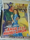Angel And The Badman John Wayne  Orig 1947 Belgian Movie Poster    Us Lobby Card