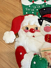 New Bucilla  caroling Trio   83953 Felt Christmas Stocking Finished Complete