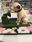 Vintage Cast Iron Rca Dog And Gramaphone Bank
