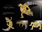 Bandai Gashapon Leopard Gecko Action Figure Advance High Yellow 165mm 2021