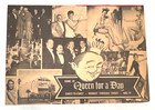 Vintage Menu Frank Sennes Moulin Rouge Hollywood Show Queen For Day Nbc Ephemera