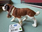 Papo 54009 St Saint Bernard   Barrel Figure Mountain Rescue Dog W  Tag 2009