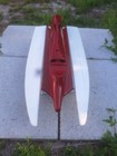 27  Fiberglass Rc Tunnel Hull Racing Boat For  21   3 5 Sized Motors 