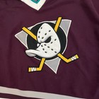 Pro Player Mighty Ducks Of Anaheim Nhl Hockey Jersey Mens L xl Vintage Purple