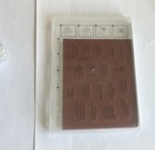 Stampin Up Petite Pairs Clear Mount Rubber Stamps Set Of 18 Retired