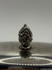 Vintage Ornate Silver Plated Butter Dish With Lid Victorian Rococo Baroque Style