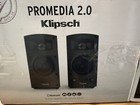 Klipsch Promedia 2 0 Bluetooth Desktop Speaker - Black  1070280 