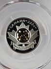 2004 Canada 25 Cents Quarter Coin Silver Gilt Poppy Remembrance - Pcgs Pr69dcam