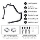 Highway Engine Guard Crash Bar For Harley Touring Cvo Road Glide Street 09-24 Us