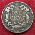 1857 Flying Eagle Cent Penny Nice Condition Old Us Type Coin Good Detail