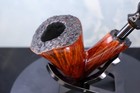 Sunalp Hand-carved Freehand Classic Danish Denmark Shape 360 Vertical Grain Pipe