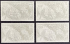 Chad Central Africa Congo Gabon 1960 Olympic Air Mail Surcharge Set  C1 C4 C1 C3