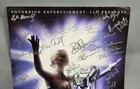 2005 Evita Tour Broadway Cast Signed Window Poster Card 14  X 22 