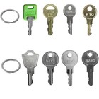 8 Pcs Universal Replacement Key Set For Rv  Truck Toolbox  Compartment  And