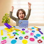 Dough Tools For Kids- Play Sets Accessories Include Animal Molds Stamps Cutter S