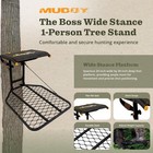 Muddy The Boss Wide Stance Hang On 1 Person Deer Hunting Tree Stand  2 Pack 
