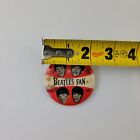Vintage I m A Official Beatles Fan Metal Pin Paul Mccartney 1960 s John Ringo