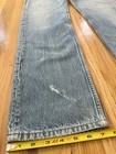 Vtg Dec  92 Levis 501 Men s 31x34   Relaxed Straight Denim Blue Jeans Distressed