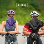 Upf 50  Neck Gaiter Uv Sun Protection Face Mask Headband   Scarf With Ear Loops