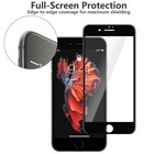  4 Pack  Full Cover Tempered Glass Screen Protector For Iphone 6s Plus  6 Series