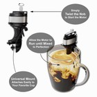 The Motor Mixer By Hmc - Novelty Boat Coffee One-size  Black