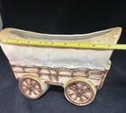Davy Crockett Birthplace Ceramic Covered Conestoga Wagon Souvenir Limestone Tn